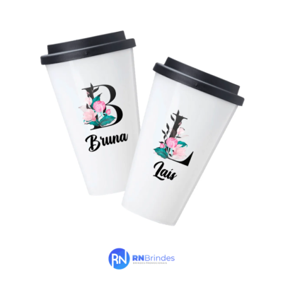 Copo Café Personalizado Bucks Plástico 500ml